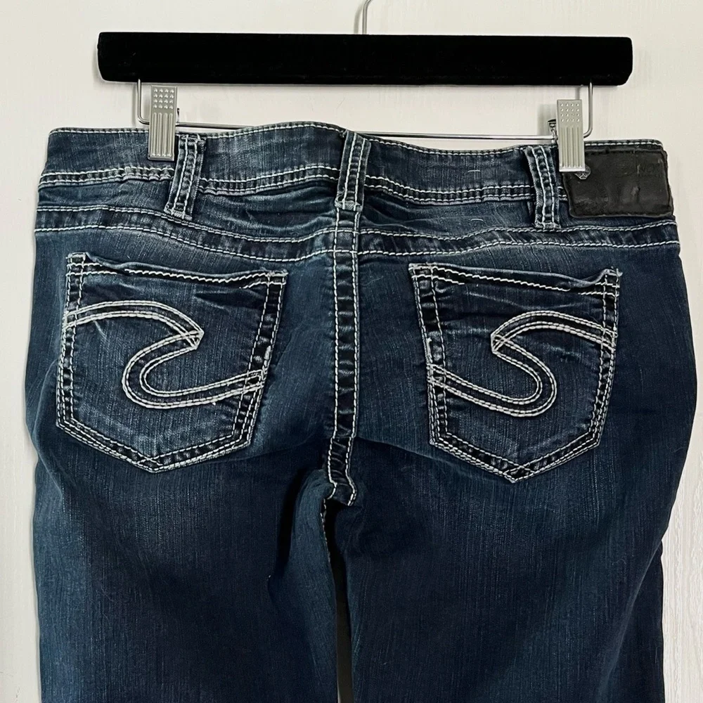 Silver Jeans Tuesday Baby Boot Low-Rise Jeans